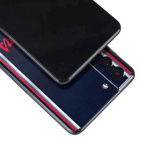 NBA Los Angeles Clippers Distressed Red Galaxy S21 Plus 5G Skin